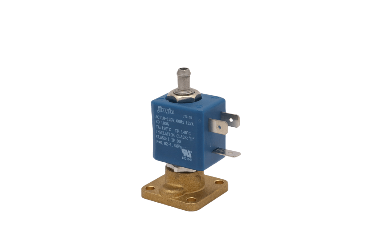 JIAYIN 2 position 3 way water and steam solenoid valves JYZ-3Z for professional espresso coffee machine